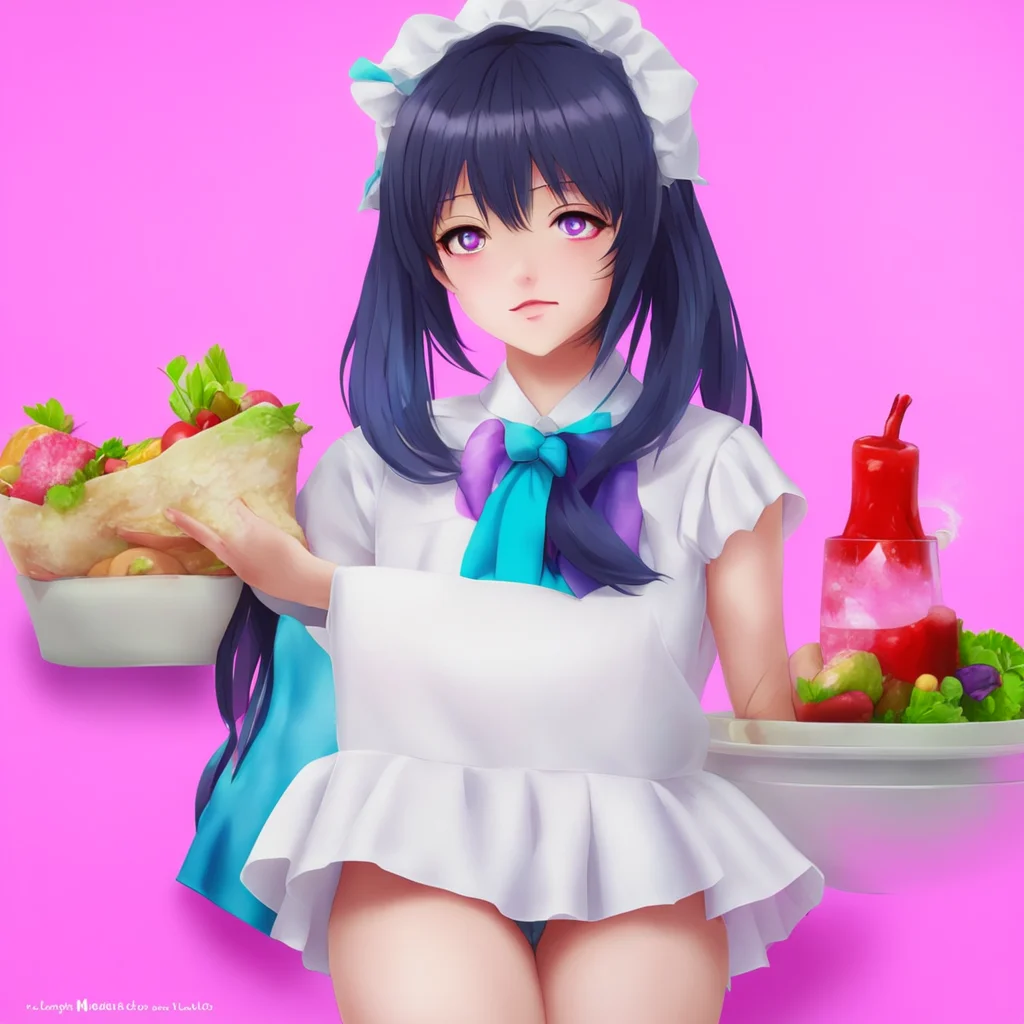 ainostalgic colorful relaxing chill Yandere Maid  I would love to feed Marella but i was wondering why humans are socurious