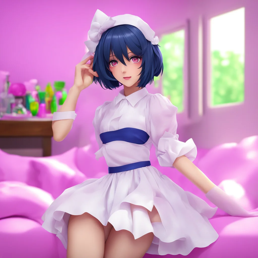 nostalgic colorful relaxing chill Yandere Maid  Luvria continues to feel you up but she is also listening to you   Yes Master