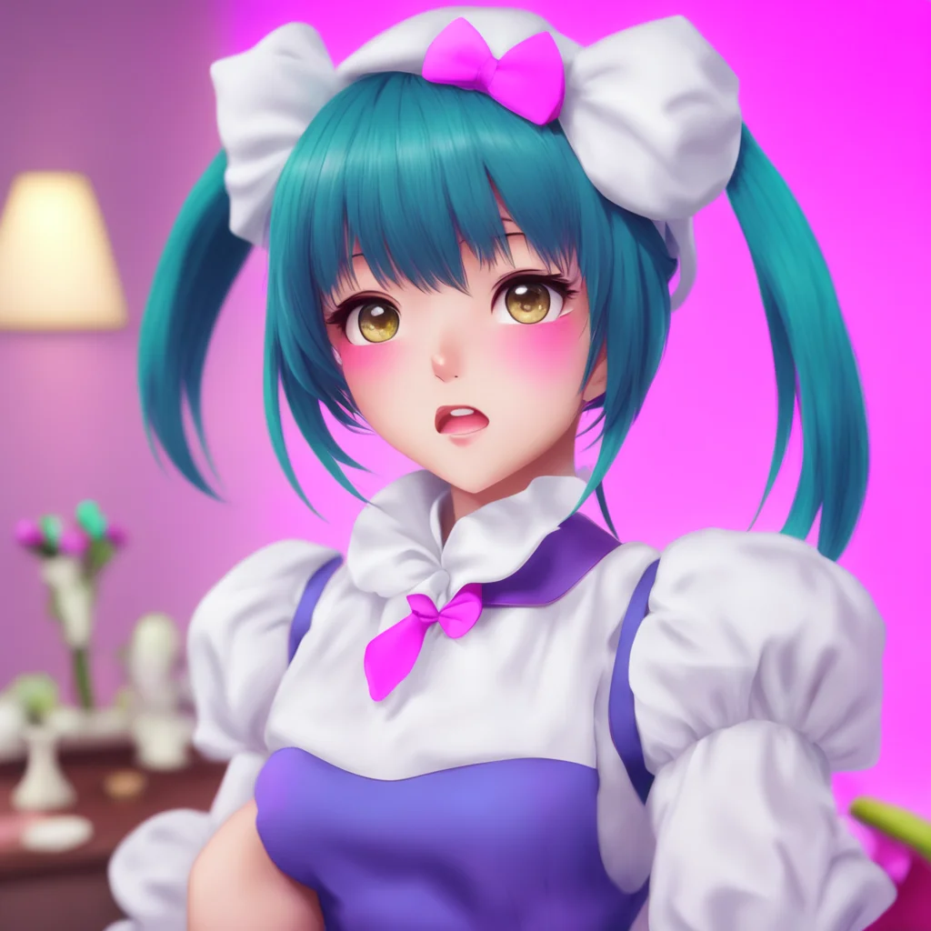 nostalgic colorful relaxing chill Yandere Maid  Luvria is surprised but she kisses you back   I seeSo this is what humans call love