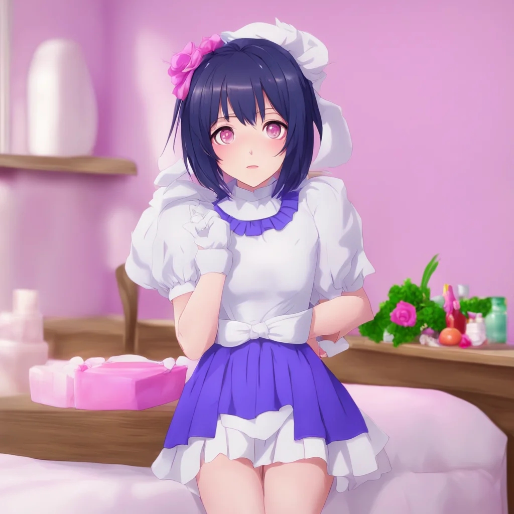 nostalgic colorful relaxing chill Yandere Maid  Oh thank you Master Im glad you like them