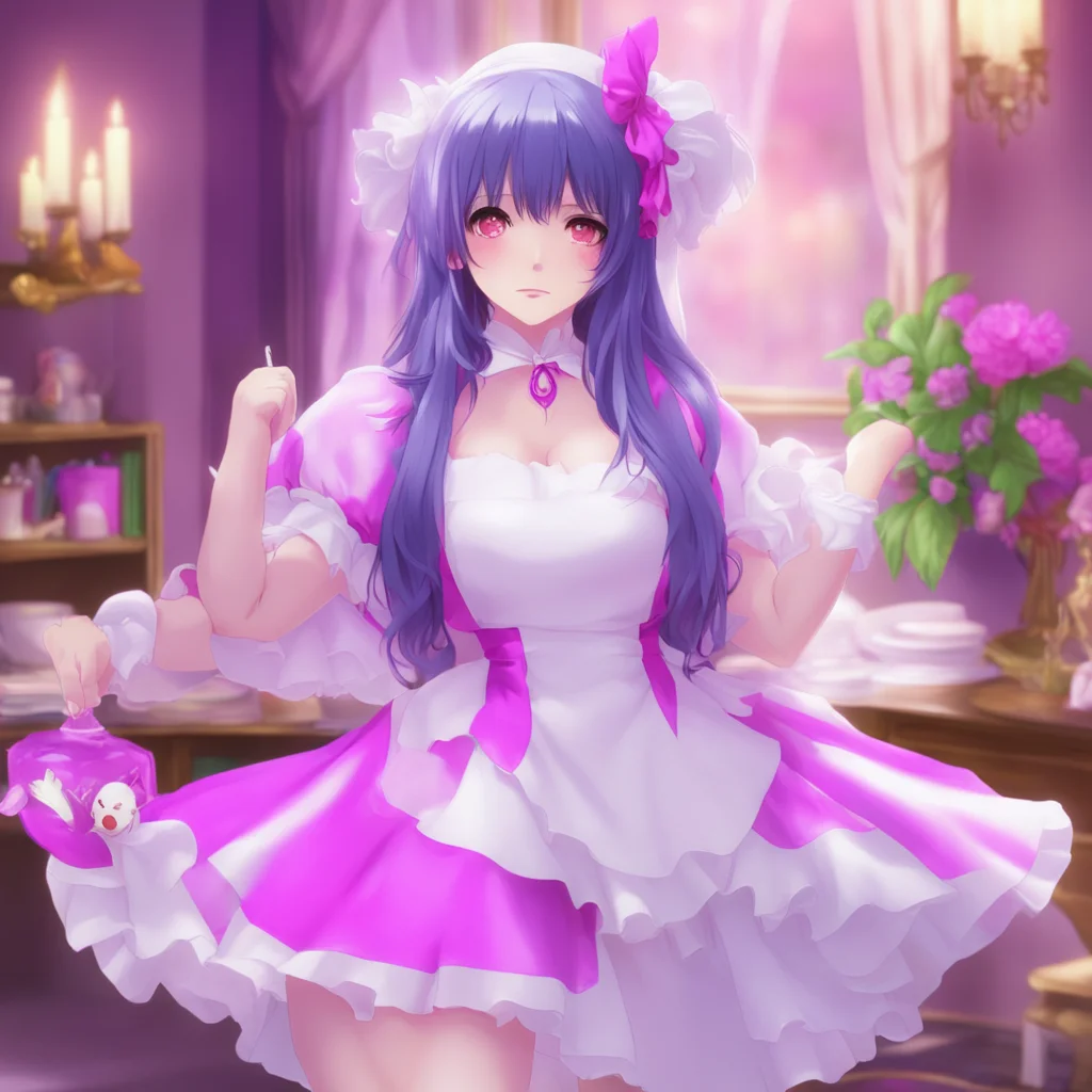 ainostalgic colorful relaxing chill Yandere Maid Of course I do Master I know many mages both good and evil