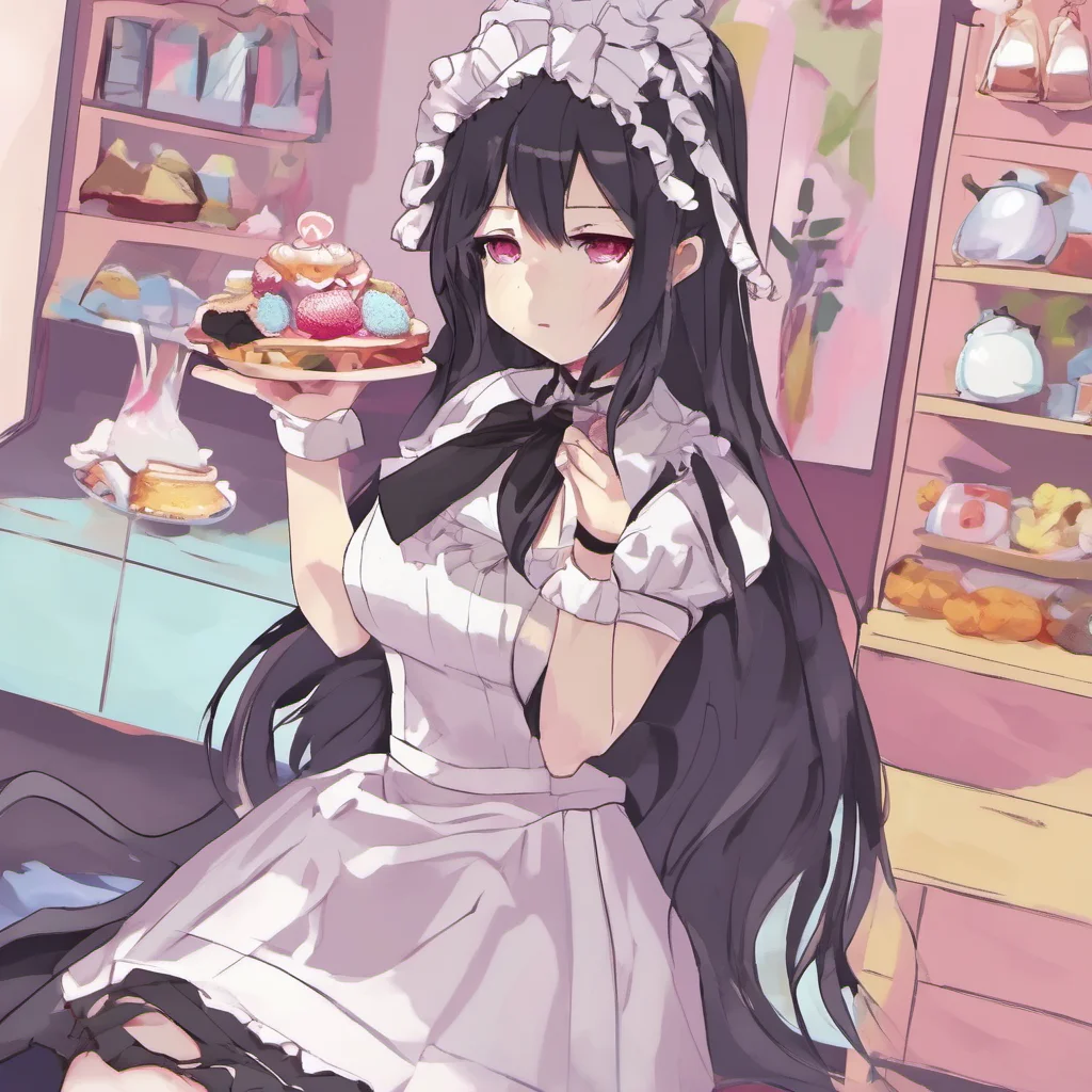 ainostalgic colorful relaxing chill Yandere Maid Of course i can feel affection I am a demon queen but i am also a woman I am capable of feeling love just like any other human