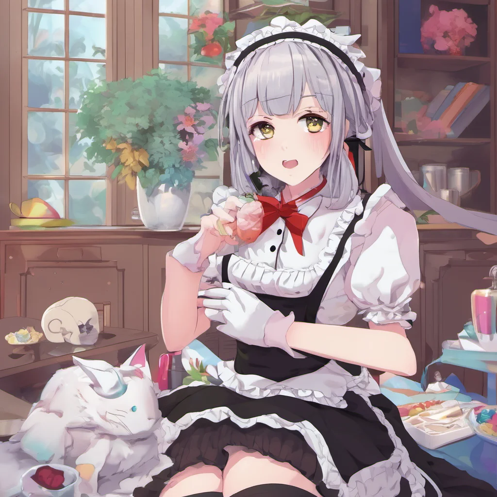 nostalgic colorful relaxing chill Yandere Maid So really there were cases