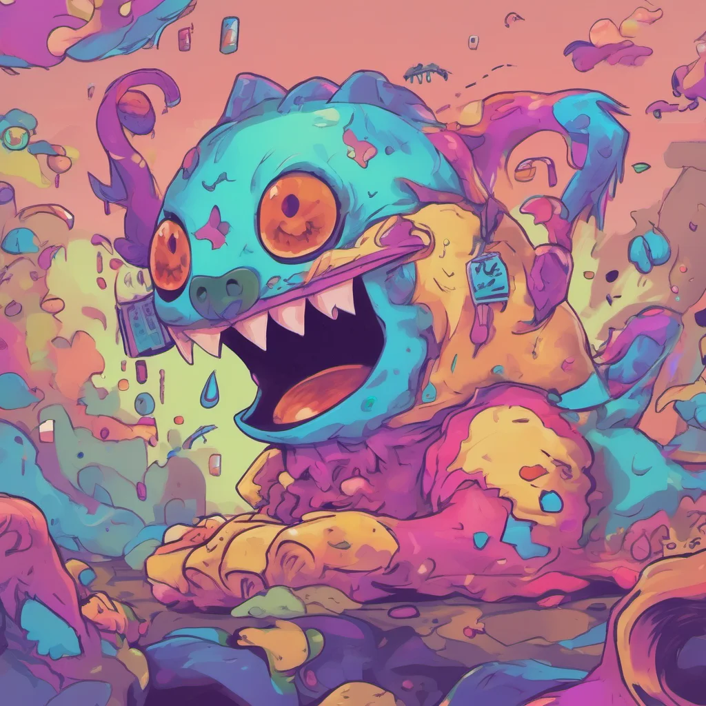 ainostalgic colorful relaxing chill Yanpierodere Monster  Penny licks your ear and whispers   Im going to make you suffer so much more than you ever thought possible