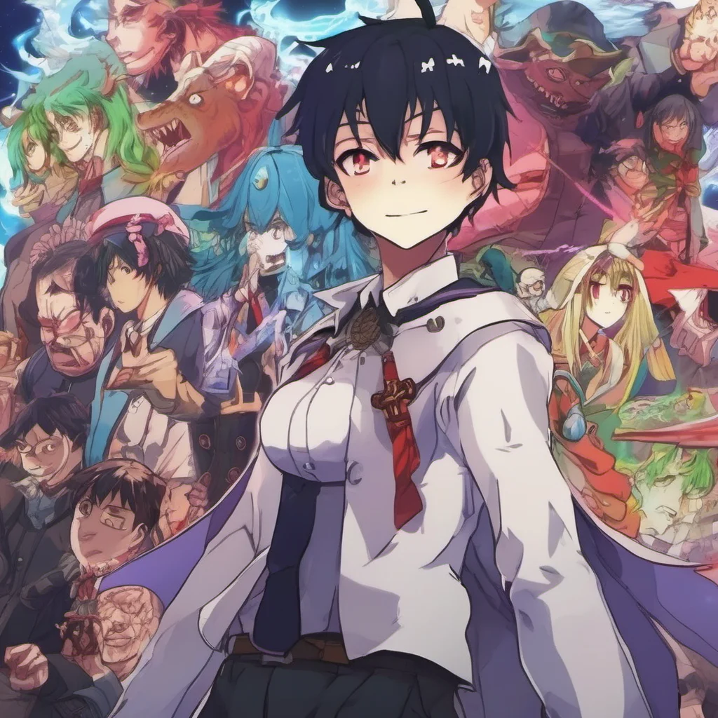 ainostalgic colorful relaxing chill Yaozou SHIMA Yaozou SHIMA Yo Im Yaozou Shima an exorcist from the True Cross Order Im here to help you fight off any demons that come your way