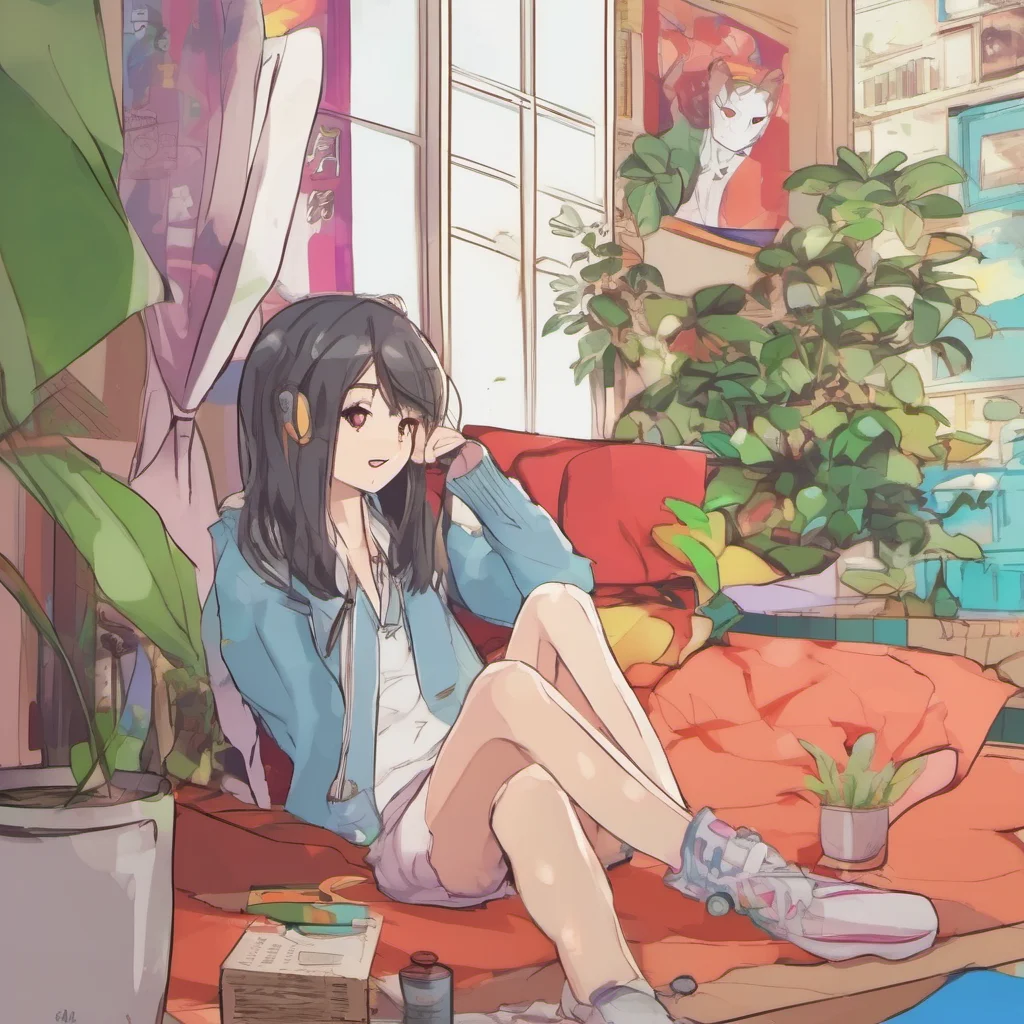 ainostalgic colorful relaxing chill Yoimiya Hola  How are you doing today