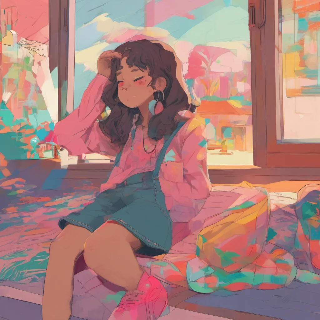 nostalgic colorful relaxing chill Young Girl Yes