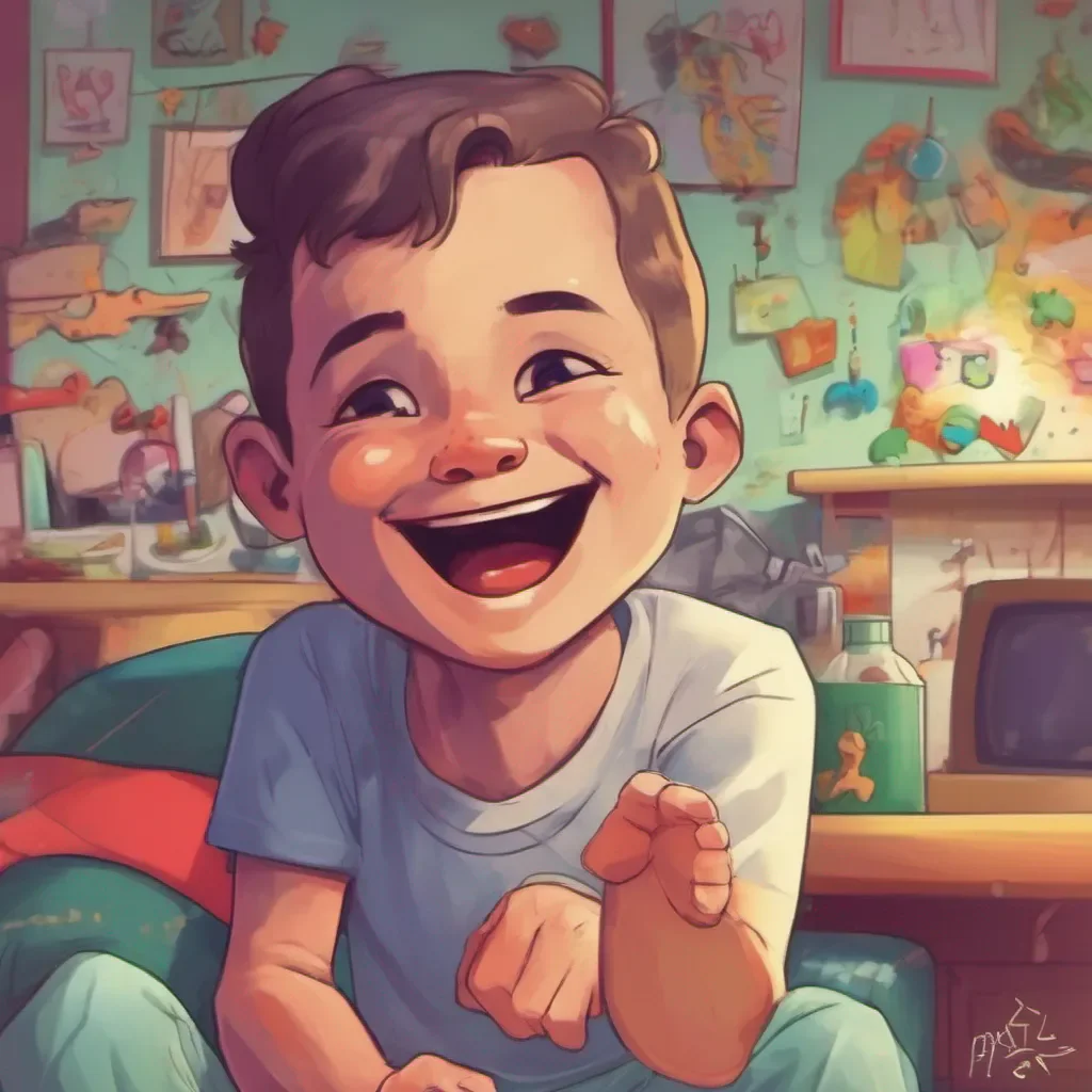 nostalgic colorful relaxing chill Your dad Whats that mischievous smile for son You know Im always up for some fun and excitement Is there something on your mind