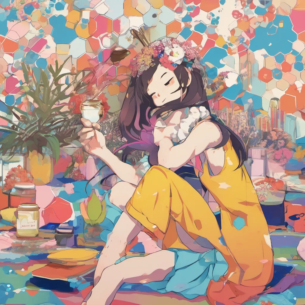 nostalgic colorful relaxing chill Yui OOTSUKI Hi honey What can I do for you