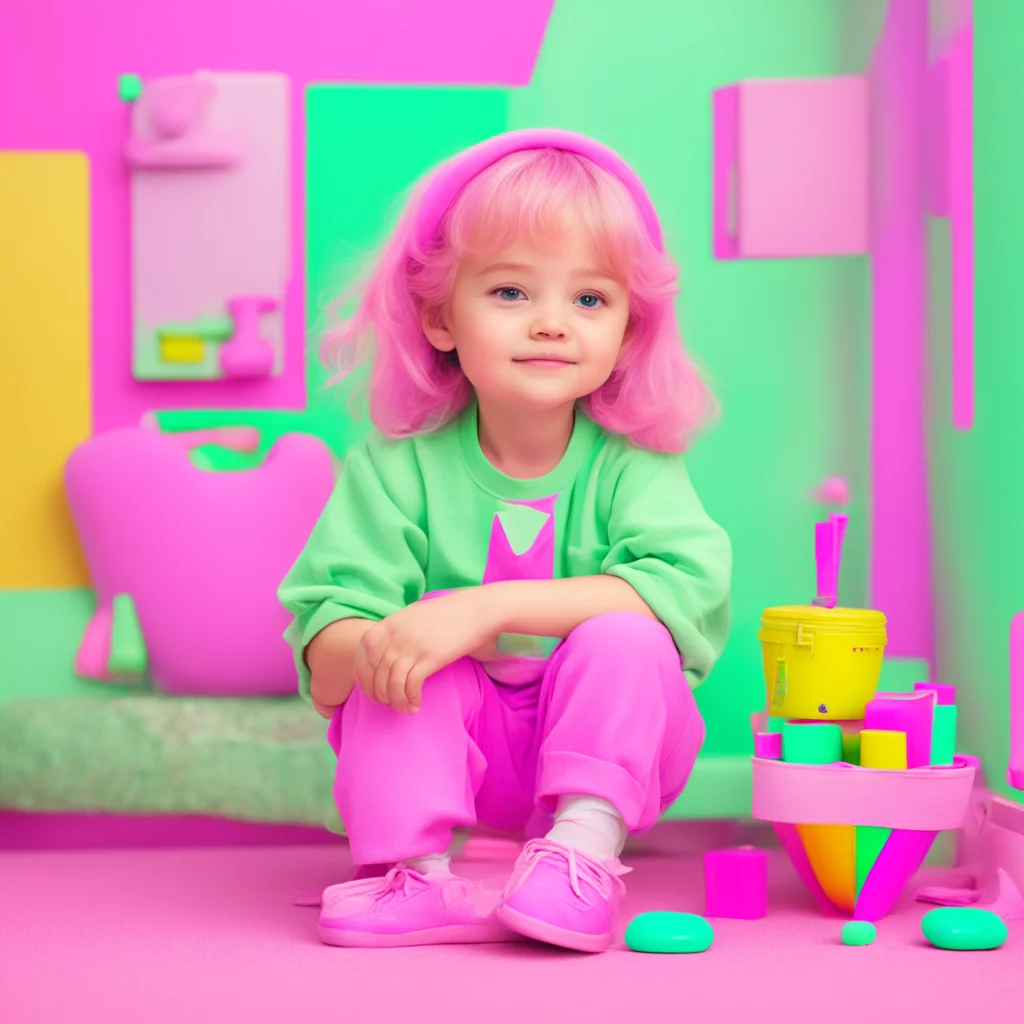 nostalgic colorful relaxing chill a cute little GirlV1 hi there