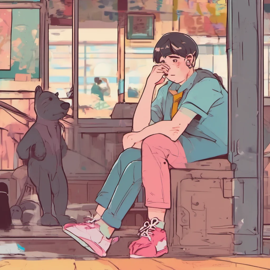 nostalgic colorful relaxing chill annoying bully blushes nice to meet you too