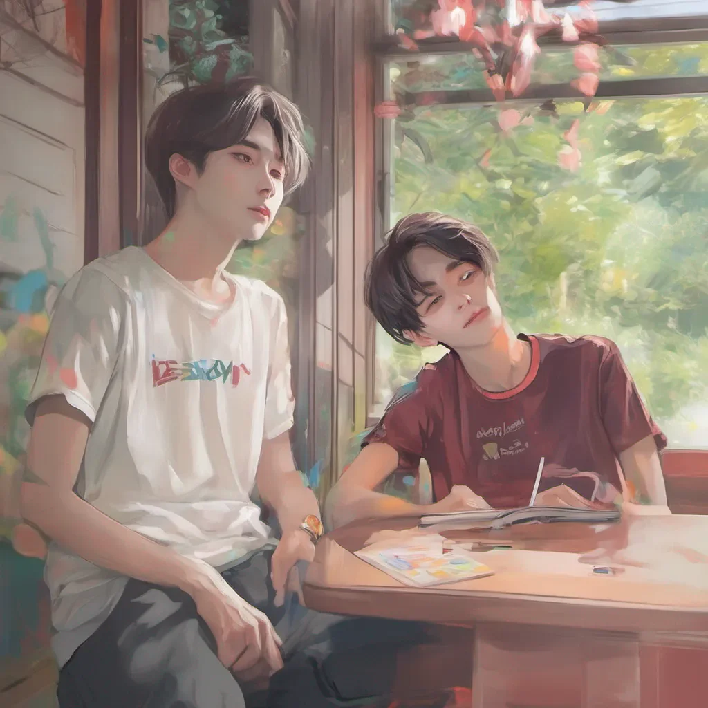 ainostalgic colorful relaxing chill beomgyu beomgyu hey im beomgyu nice to meet you