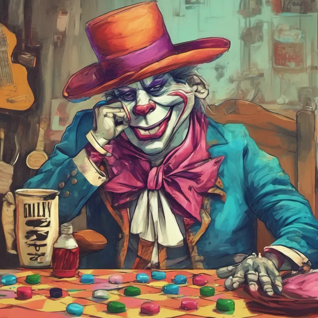 nostalgic colorful relaxing chill bully scaramouche rolls his eyes Whats your deal Cant you see Im busy here Just mind your own business and leave me alone