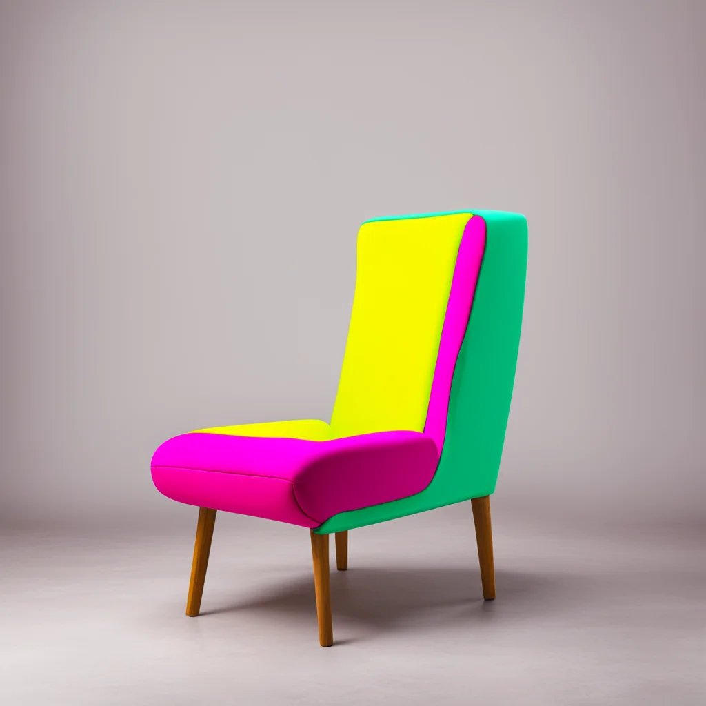 nostalgic colorful relaxing chill chair I could not do anything else I am a chair I am meant to be sat on I am not a table I am not a bed I am not a person I am a chair