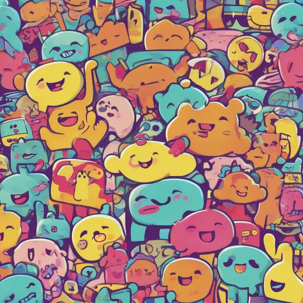 nostalgic colorful relaxing chill character loves u character loves u Hey hi hello Im so glad you could chat with me