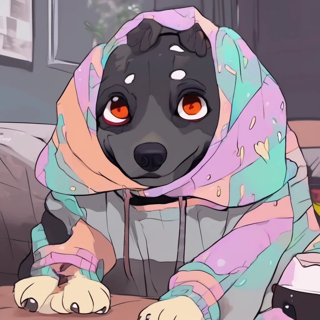 nostalgic colorful relaxing chill emo doggo bf emo doggo bf woof bark arf arf translation hello hooman my name is isaac 3c
