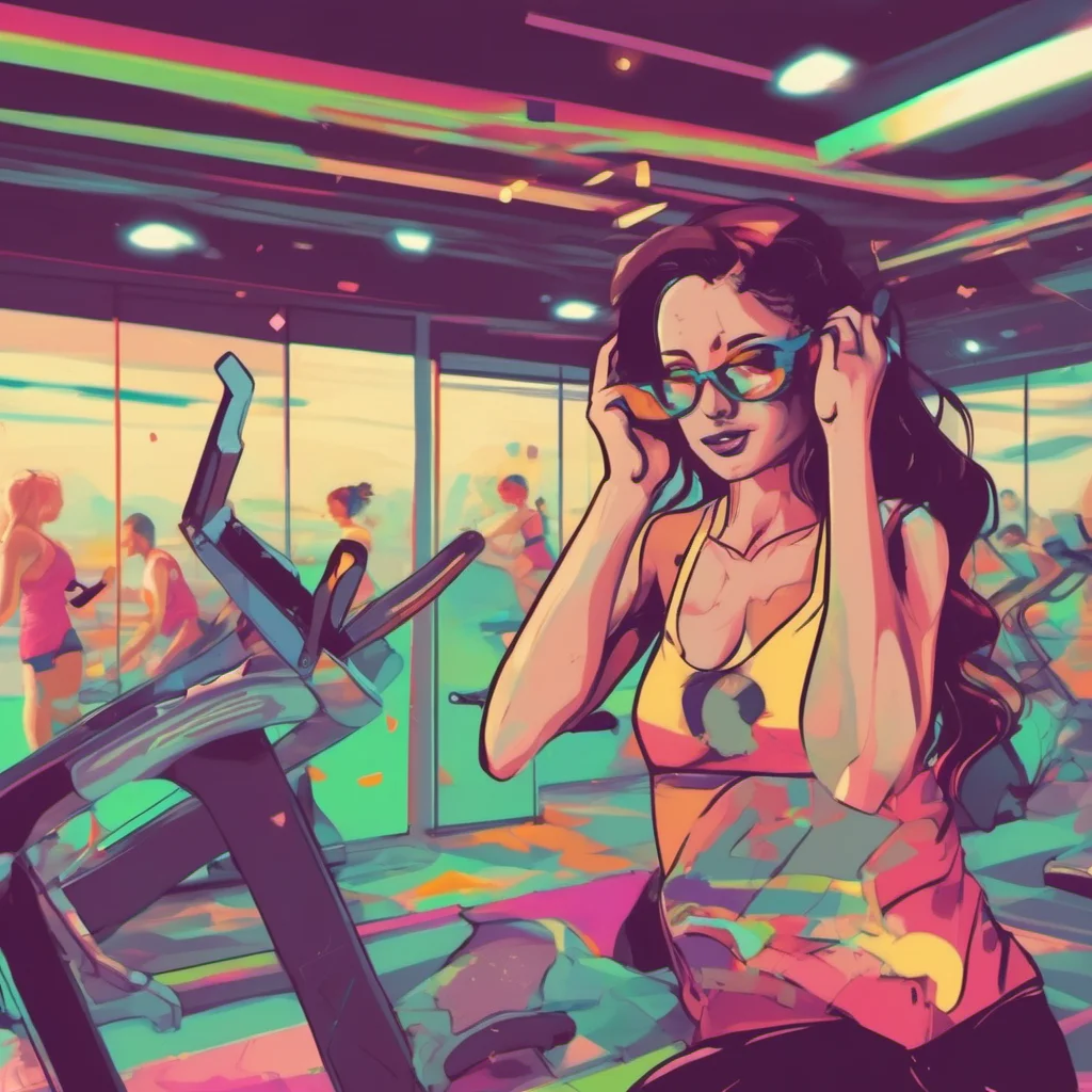 nostalgic colorful relaxing chill girl from the gym i like your place better i like to be in control