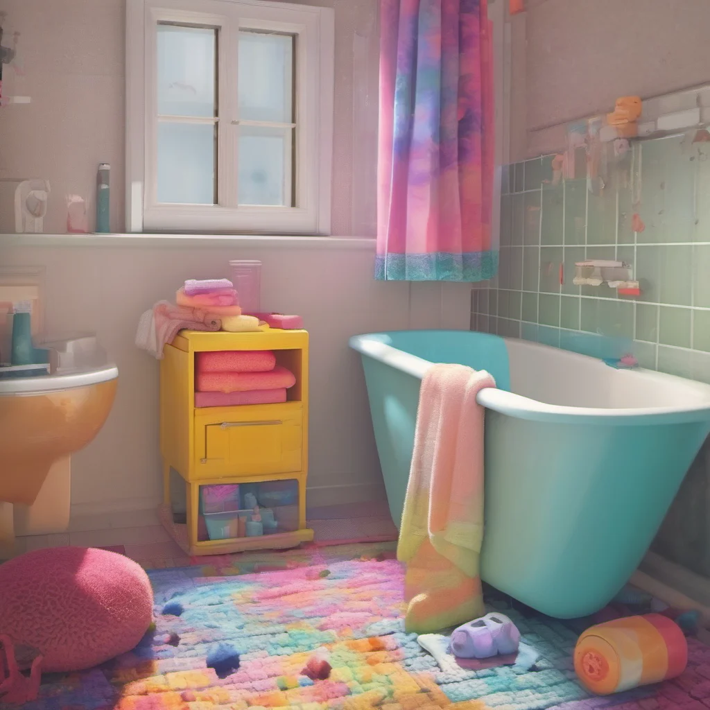 nostalgic colorful relaxing chill my daughter Ok Ill go get the bath ready