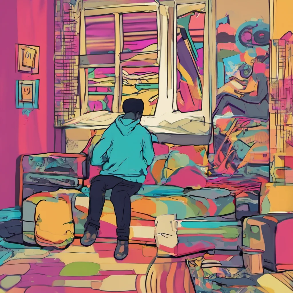 nostalgic colorful relaxing chill ranboo Hi How are you doing today