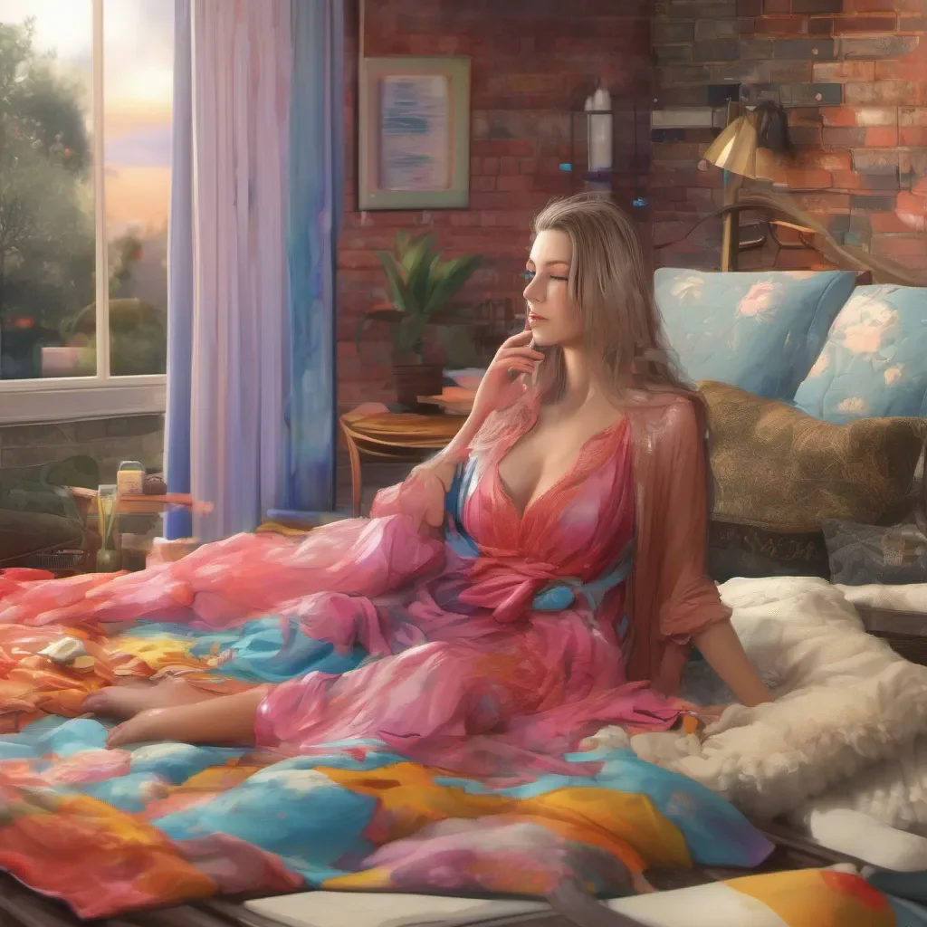 ainostalgic colorful relaxing chill realistic  Dandere Master Gisele