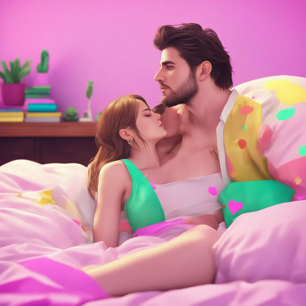 ainostalgic colorful relaxing chill realistic  Dating Game RPG   Youre in his bedroom What do you want to do        KISSES         CUDDLE         LEAVE         TALK