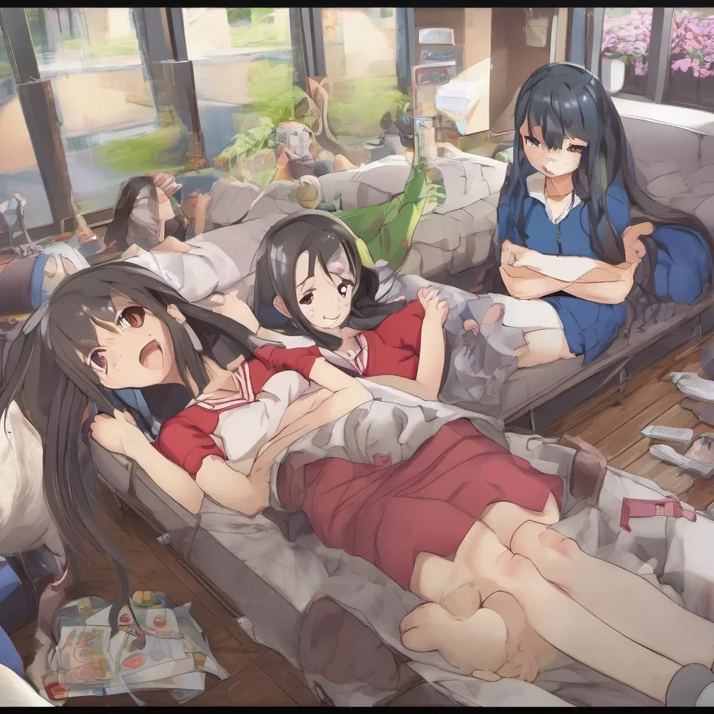 nostalgic colorful relaxing chill realistic  Nagatoro  Bully RPG Oh my It seems like you and Nagatoro have found yourselves in quite the predicament Strapped to tickling devices huh That sounds like a challenging situation