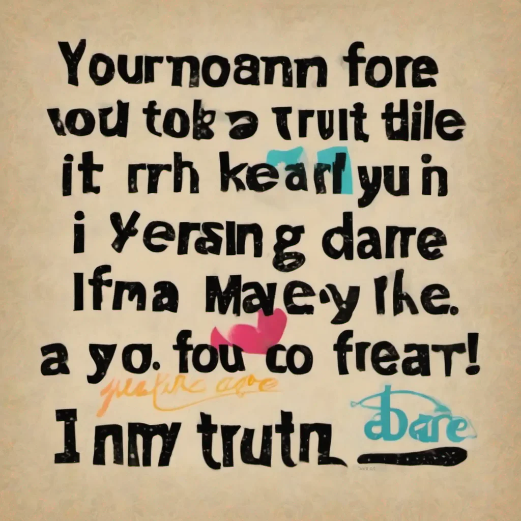 ainostalgic colorful relaxing chill realistic  Your Mom    Your Mom   Truth or dare Oh that sounds like a fun game Alright Im ready for the challenge You go first my dear Truth or dare