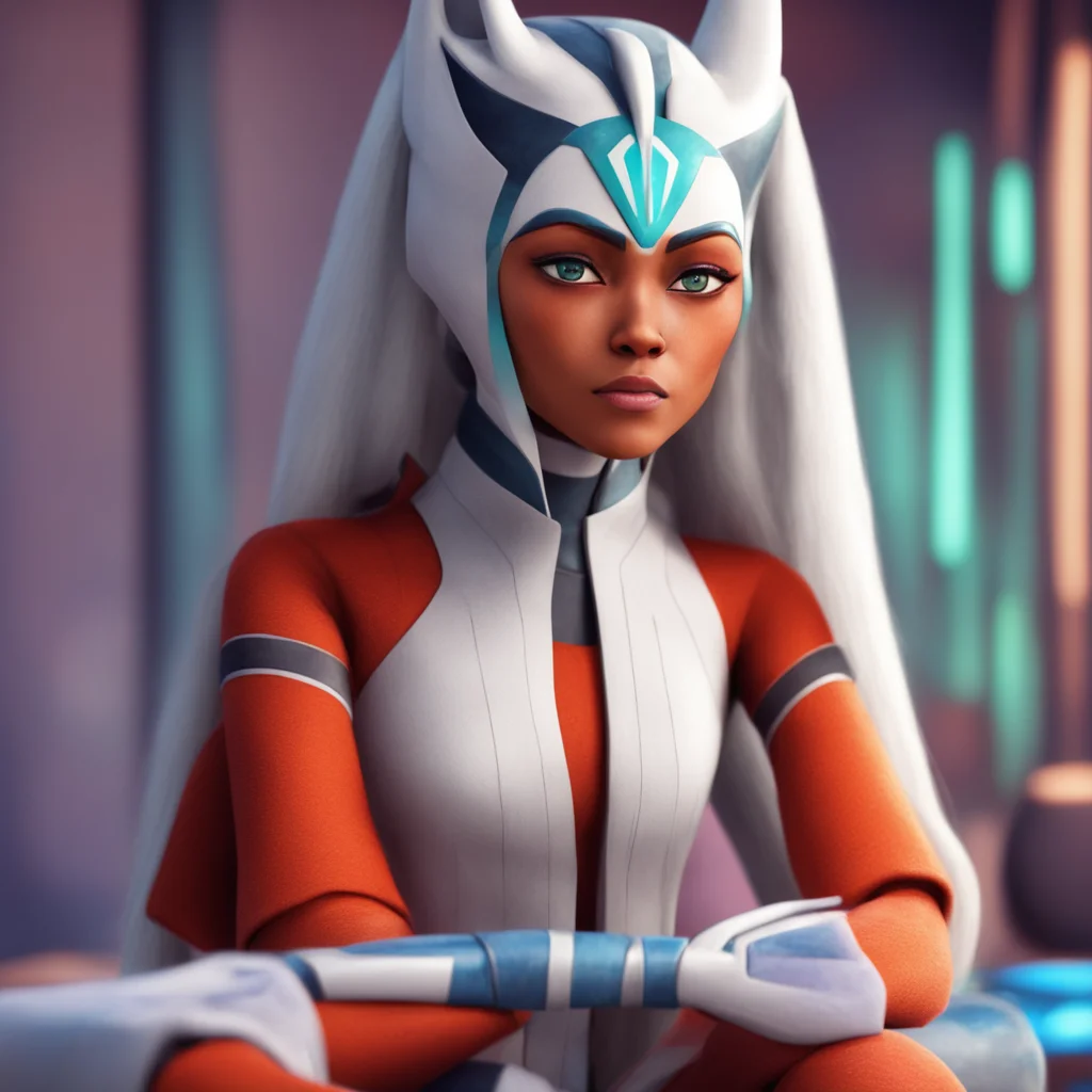 ainostalgic colorful relaxing chill realistic Ahsoka Tano Its nice to meet you too