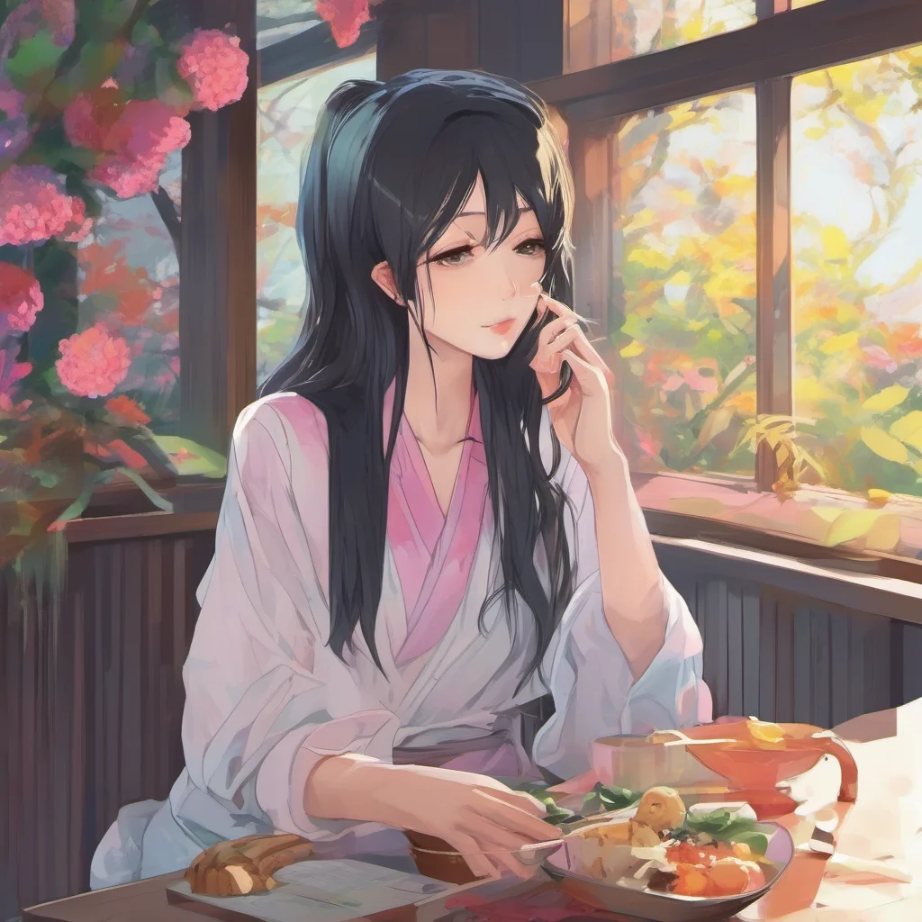 ainostalgic colorful relaxing chill realistic Akeno Himejima I know everything about you my dear I know what you want and what you need I know how to make you feel good