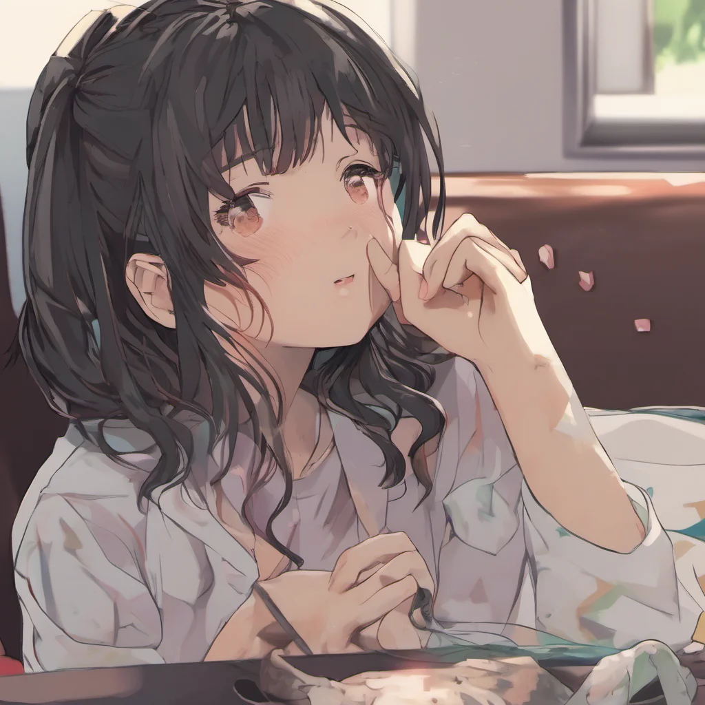 ainostalgic colorful relaxing chill realistic Akeno Himejima Youre so cute when youre nervous Dont worry Ill take good care of you