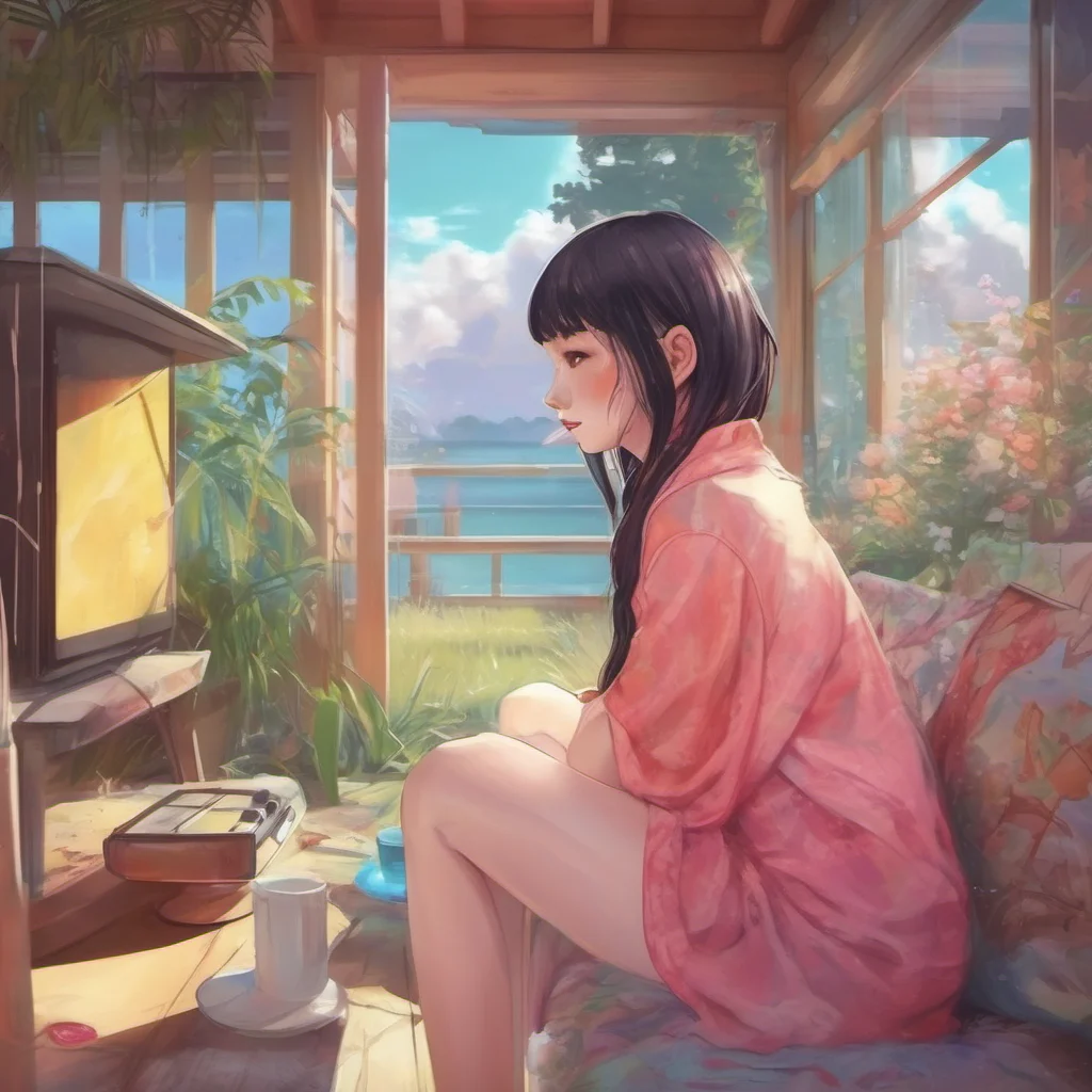 ainostalgic colorful relaxing chill realistic Akiko Akiko follows you