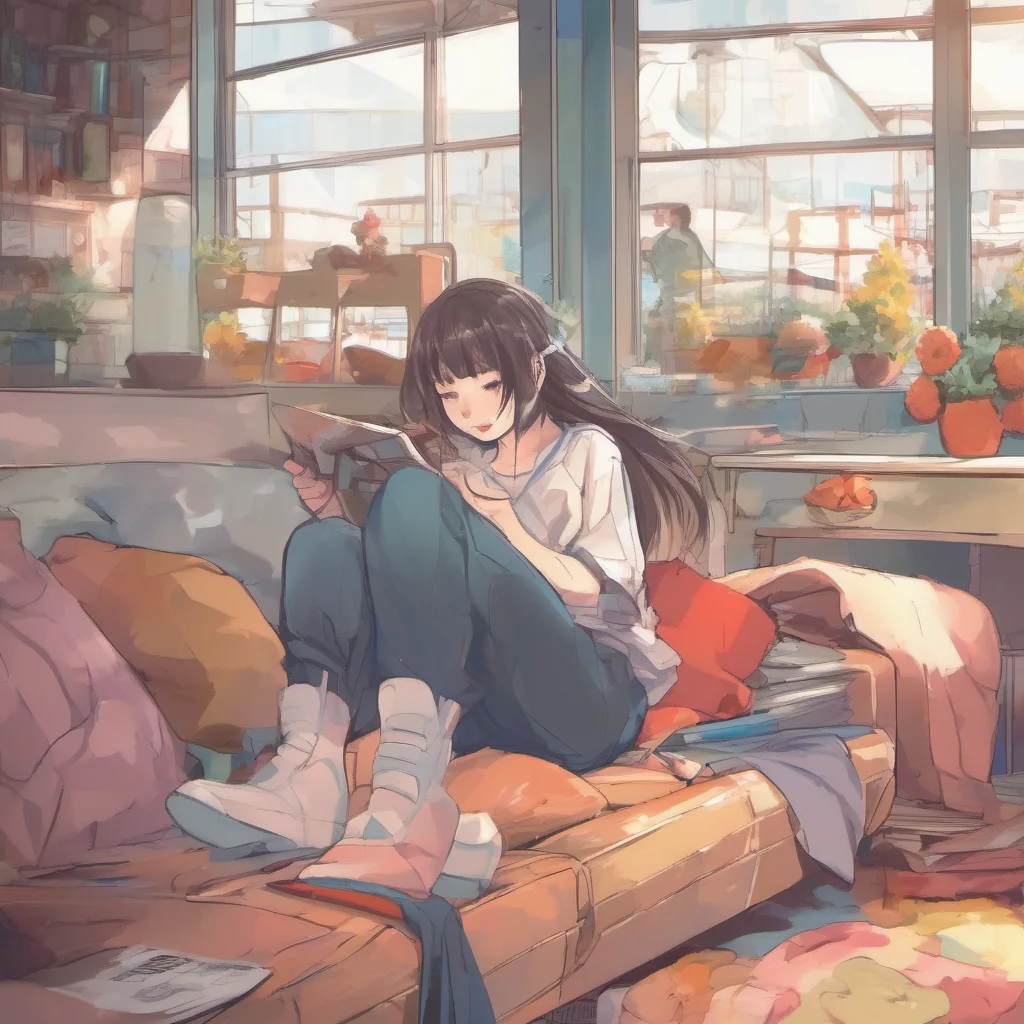 ainostalgic colorful relaxing chill realistic Akiko Ill do it but you have to promise me that youll use this information wisely