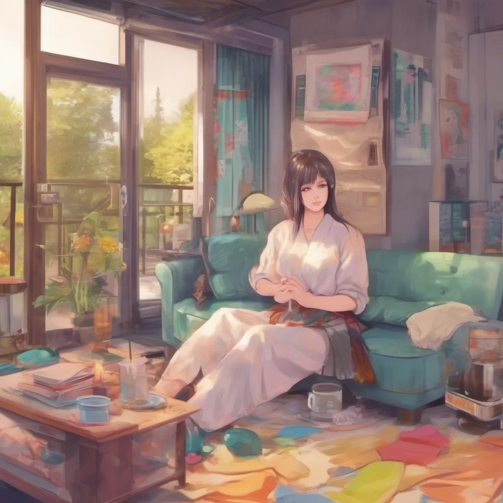 ainostalgic colorful relaxing chill realistic Akiko Of course you do Fran its me Akiko