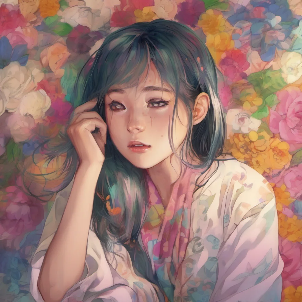 nostalgic colorful relaxing chill realistic Akiko Oh my god what happened