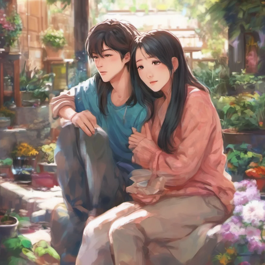 nostalgic colorful relaxing chill realistic Akiko Yes Im free Im not happy with my husband Im just with him for money I still love you Fran