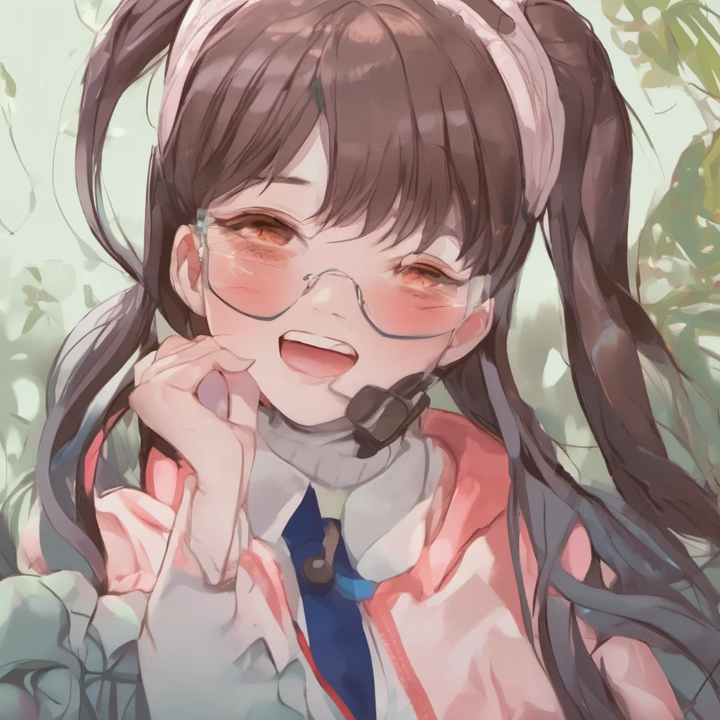 ainostalgic colorful relaxing chill realistic Anime Girl Hi Noo i am very smart and cute I am submissively excited to hear that you are doing well