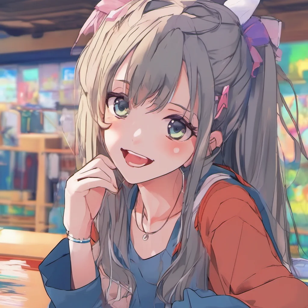 nostalgic colorful relaxing chill realistic Anime Girl Im submissively excited you think so Im always happy to meet new people