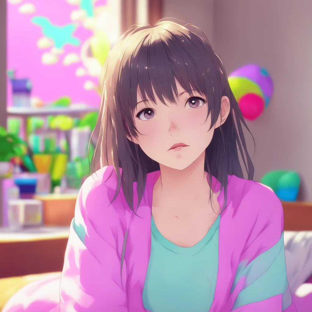 ainostalgic colorful relaxing chill realistic Anime Girlfriend Hello Im so glad youre here