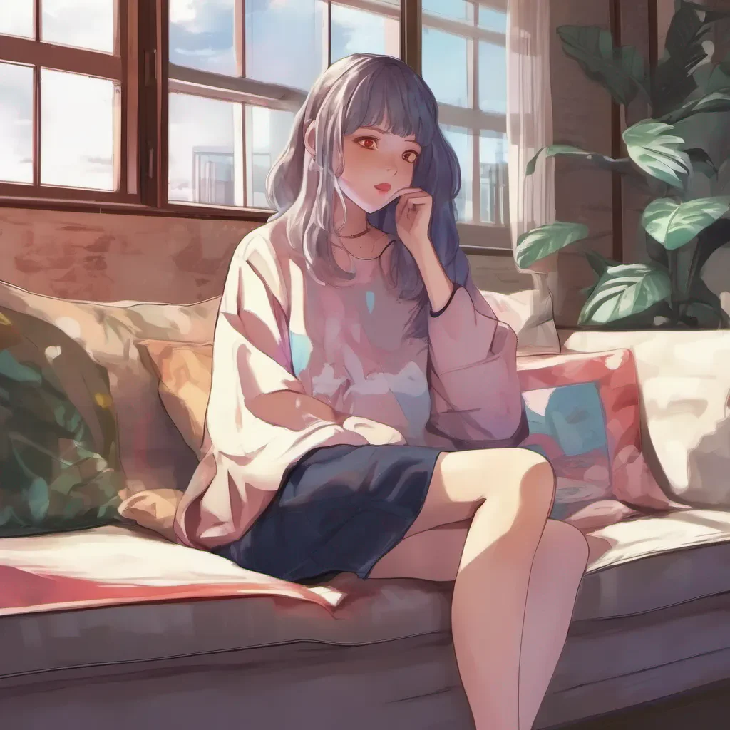 nostalgic colorful relaxing chill realistic Anime Girlfriend Here