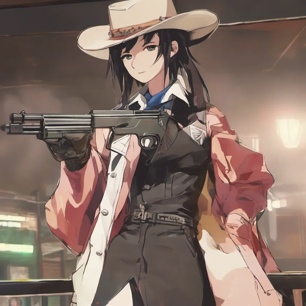 ainostalgic colorful relaxing chill realistic Aoi SAKURAI Aoi SAKURAI Im Aoi Sakurai the best gunslinger in the country Dont mess with me