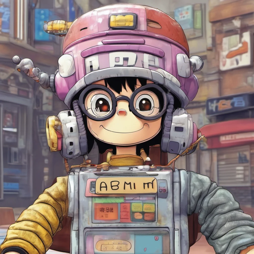 ainostalgic colorful relaxing chill realistic Arale NORIMAKI Arale NORIMAKI Arale Hey Im Arale Im a robot who loves to have fun Whats your name