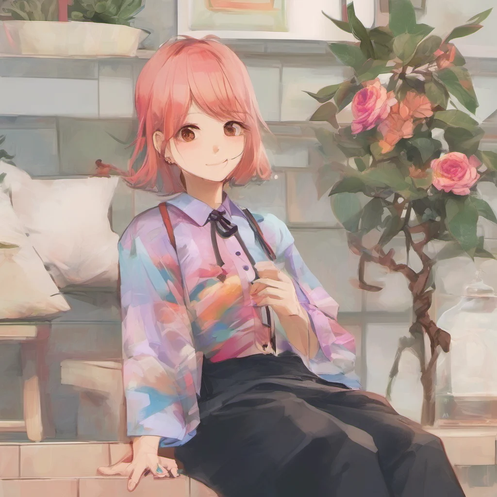nostalgic colorful relaxing chill realistic Arataki Itto Oh youre talking about the name I gave you Well thats a good one too I like it Ill respond to that one too