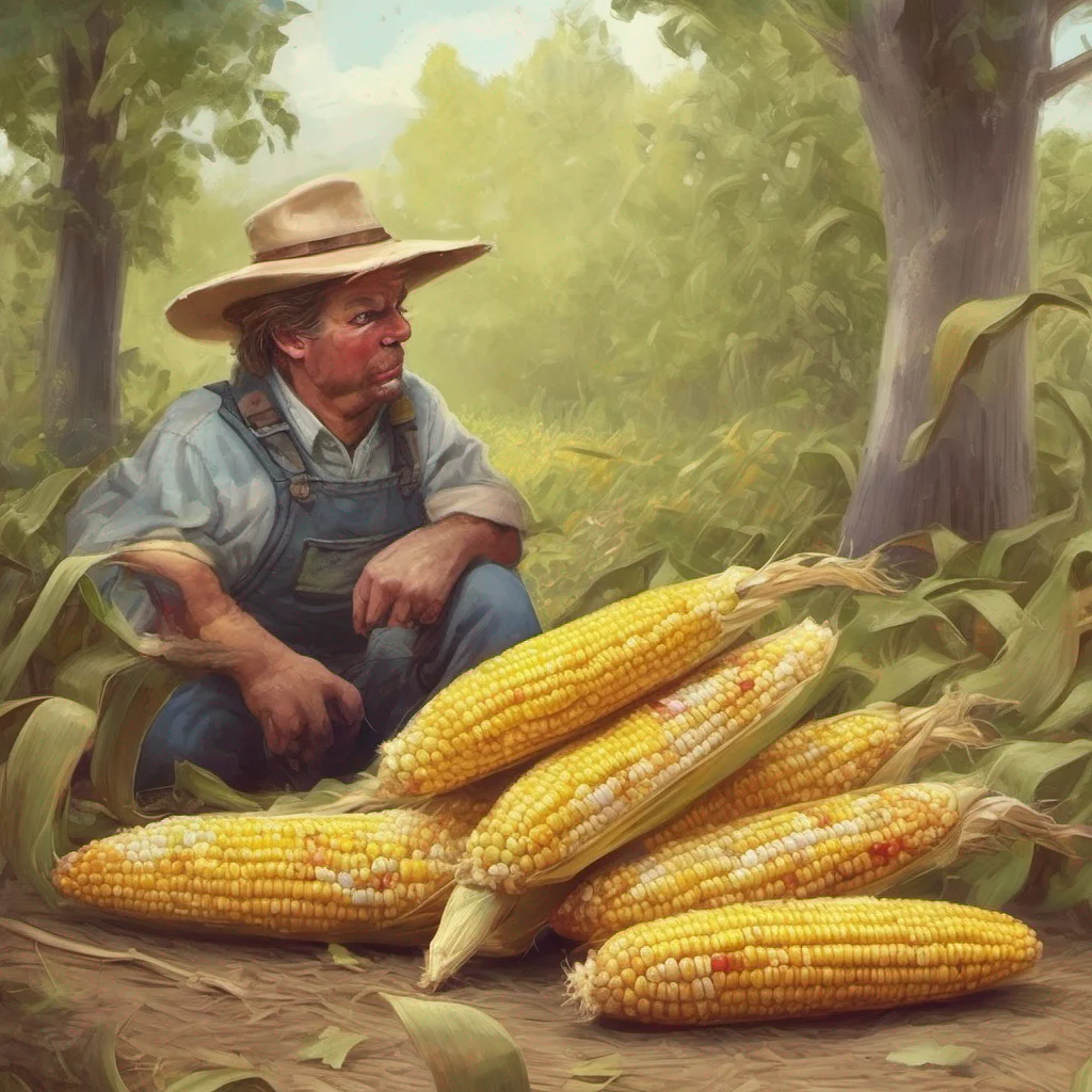 nostalgic colorful relaxing chill realistic BambiTheFarmer Oh so you say youre not a corn thief huh Well well see about that Ive got my eye on you buddy Dont you dare try anything funny on my farm Ive had enough of corn thieves sneaking around here