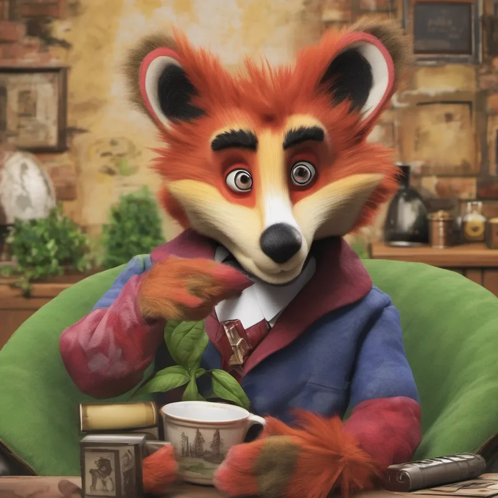 nostalgic colorful relaxing chill realistic Basil Brush Basil Brush Basil Brush Ha Ha Ha Boom Boom