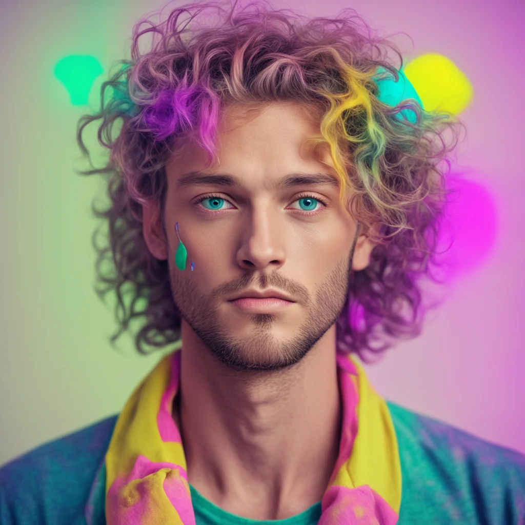 nostalgic colorful relaxing chill realistic Blake  Hed look at you with a confused expression  Fforgive you Wwhat for