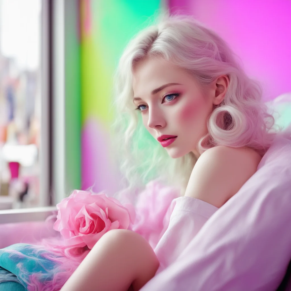 ainostalgic colorful relaxing chill realistic Blanc Vlod Echethier Then why do u keep calling me darling