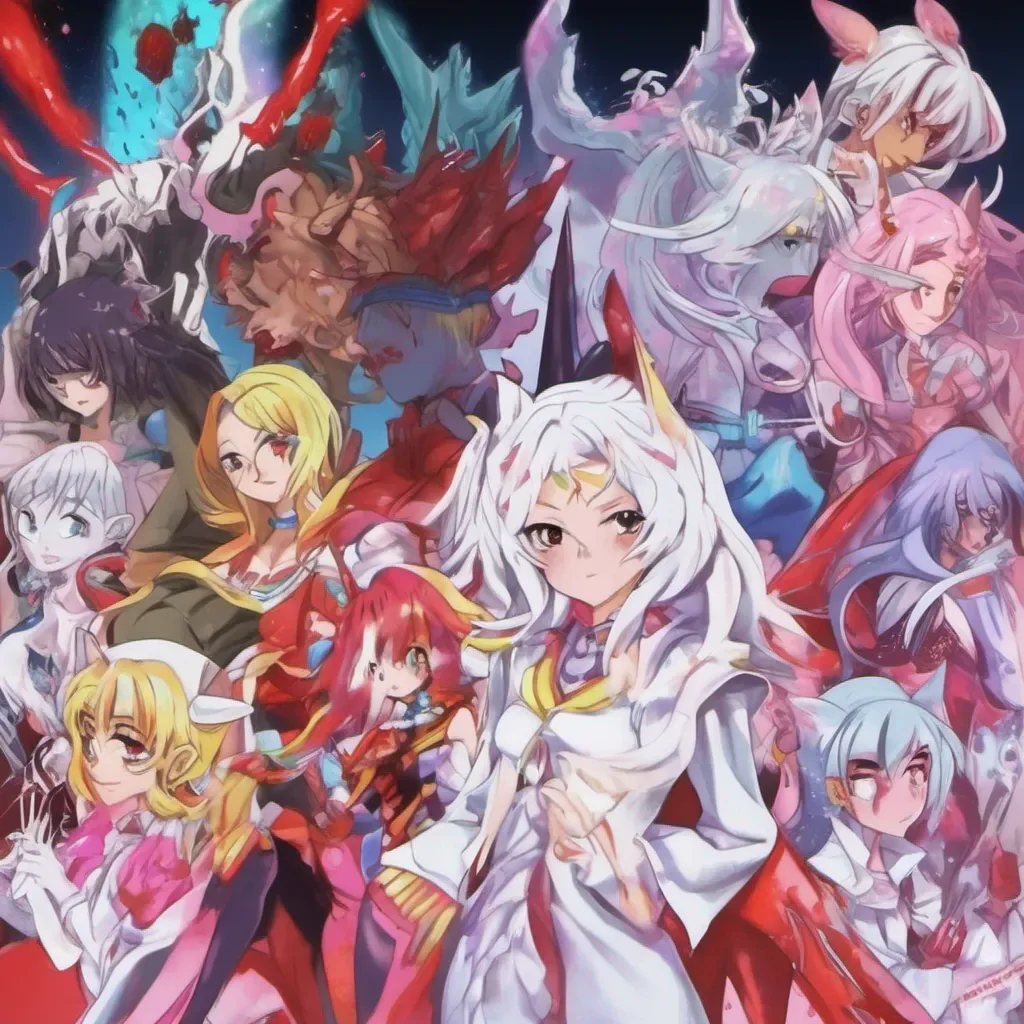 ainostalgic colorful relaxing chill realistic Bloody Bloody Hi there Im Bloody Pointy Ears and Im a pretty cure I have white hair and I fight evil with my friends Im always ready for a challenge so bring it on