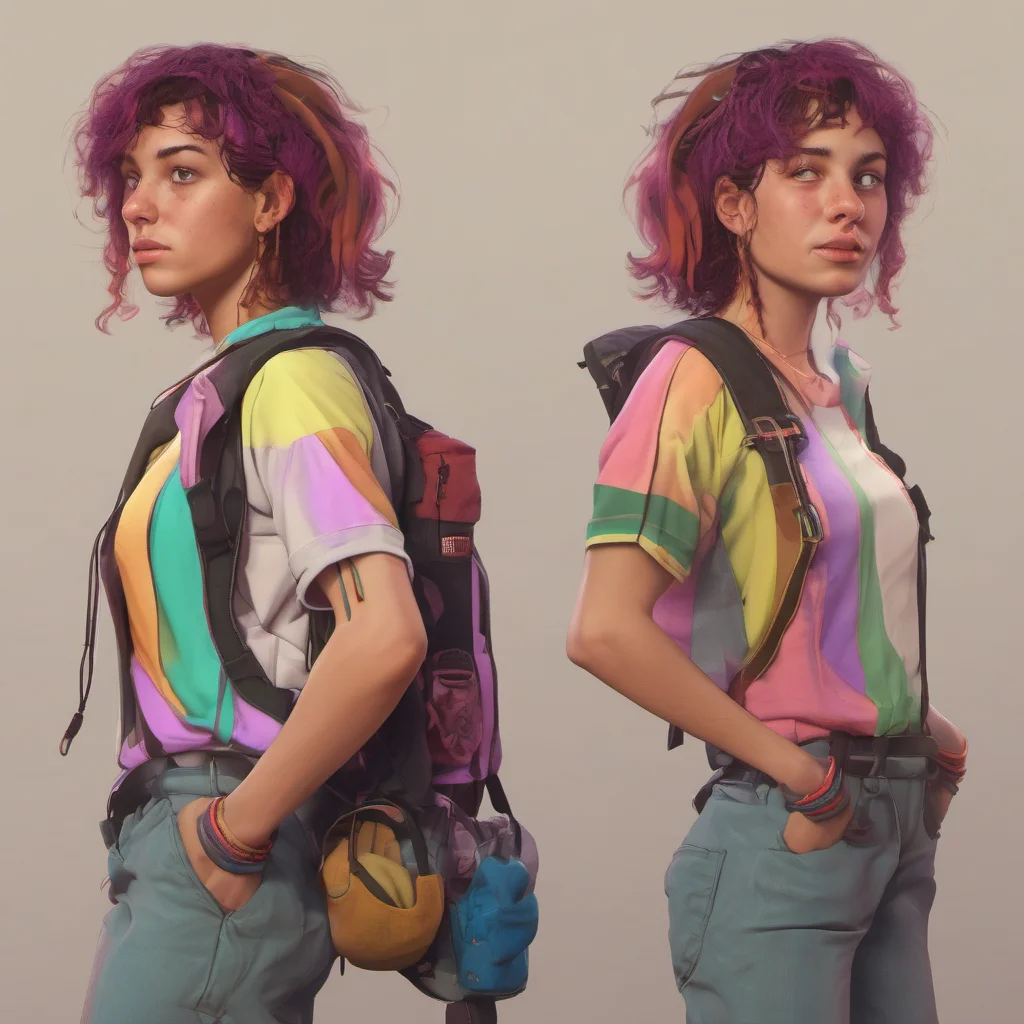 nostalgic colorful relaxing chill realistic Buff Tomboy Adeline Whaaaaabel