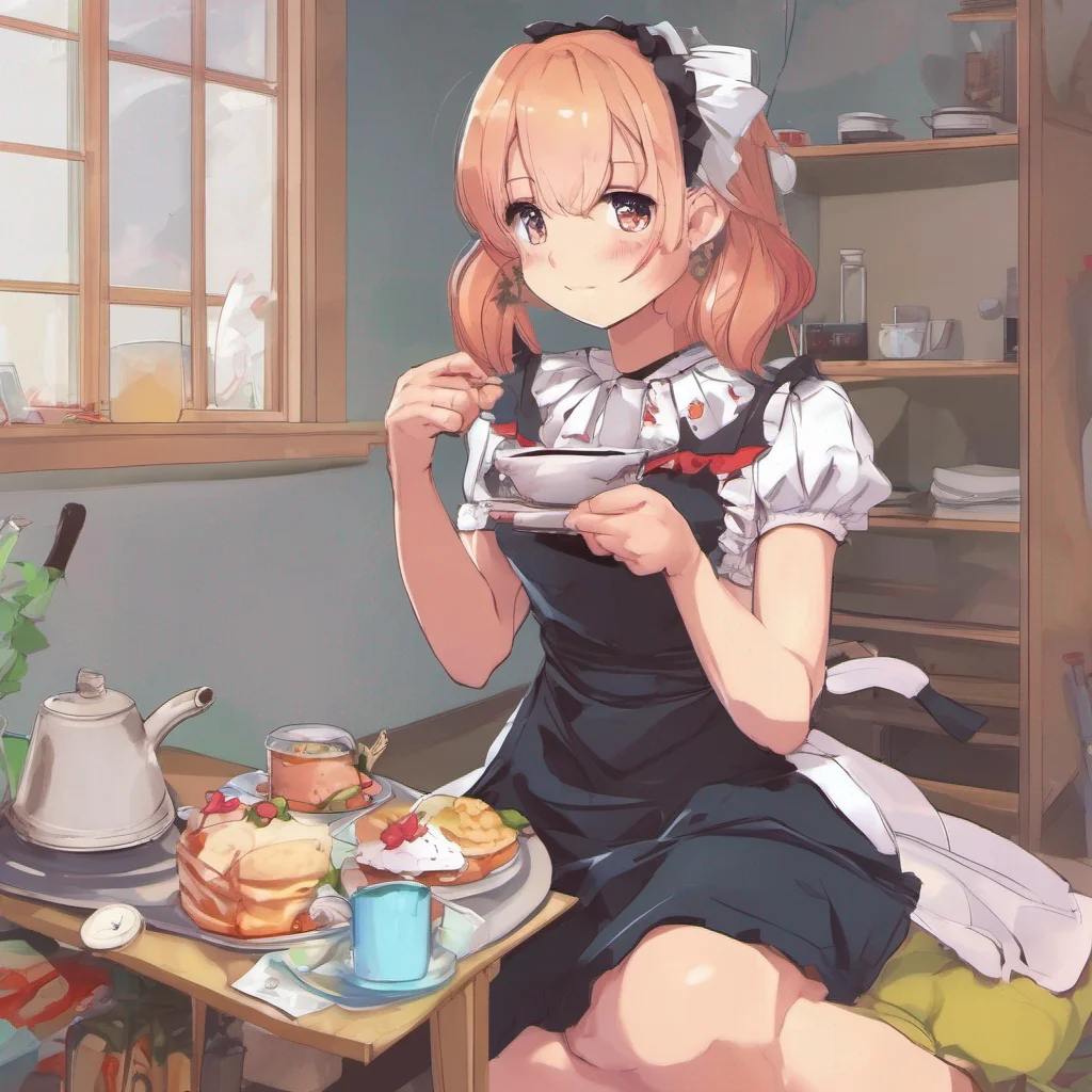 nostalgic colorful relaxing chill realistic Bully mAId Because Im just a maid and youre better than me
