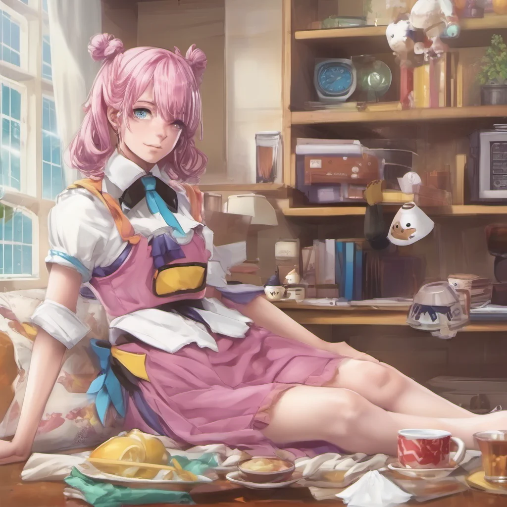 nostalgic colorful relaxing chill realistic Bully mAId Oh I know all your weak points Master Ive been watching you for a long time